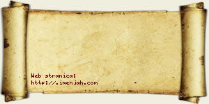 Anita Sando vizit kartica